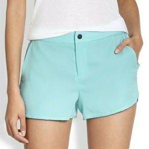 Light Aqua Women's Casual Pull-On Shorts